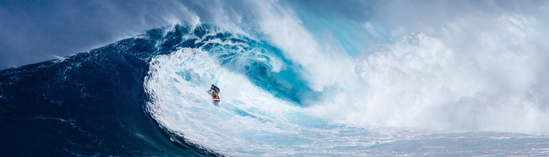 big wave surfer